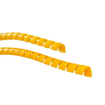 Защитная спираль облегчённая желтая 16-22